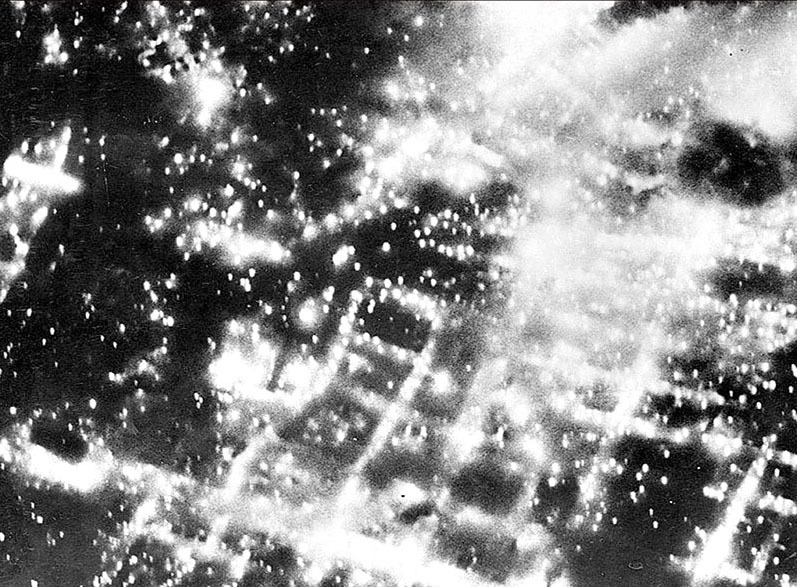 Raid aérien sur Braunschweig en 1944 © Archives HP Bernd Aumann