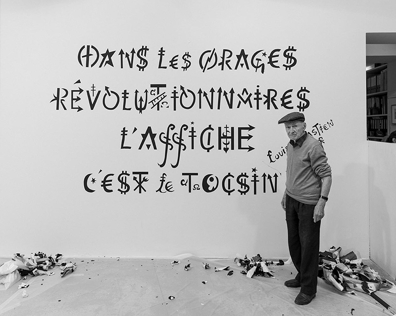 Orages révolutionnaires, Jacques Villeglé